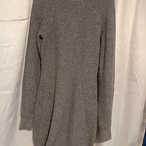 Grey knitted dress nice fit